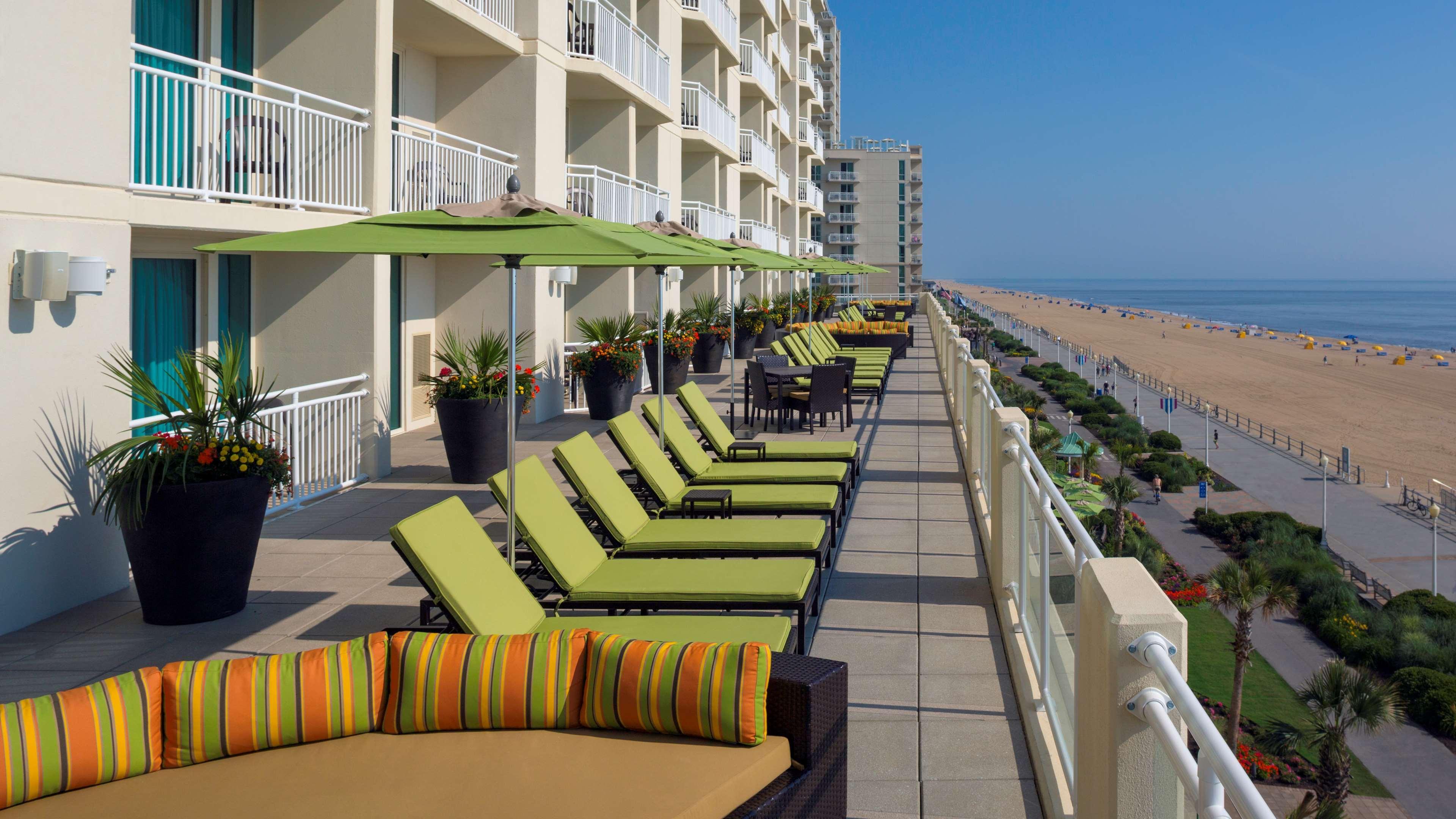Hilton Garden Inn Virginia Beach Oceanfront Exterior foto
