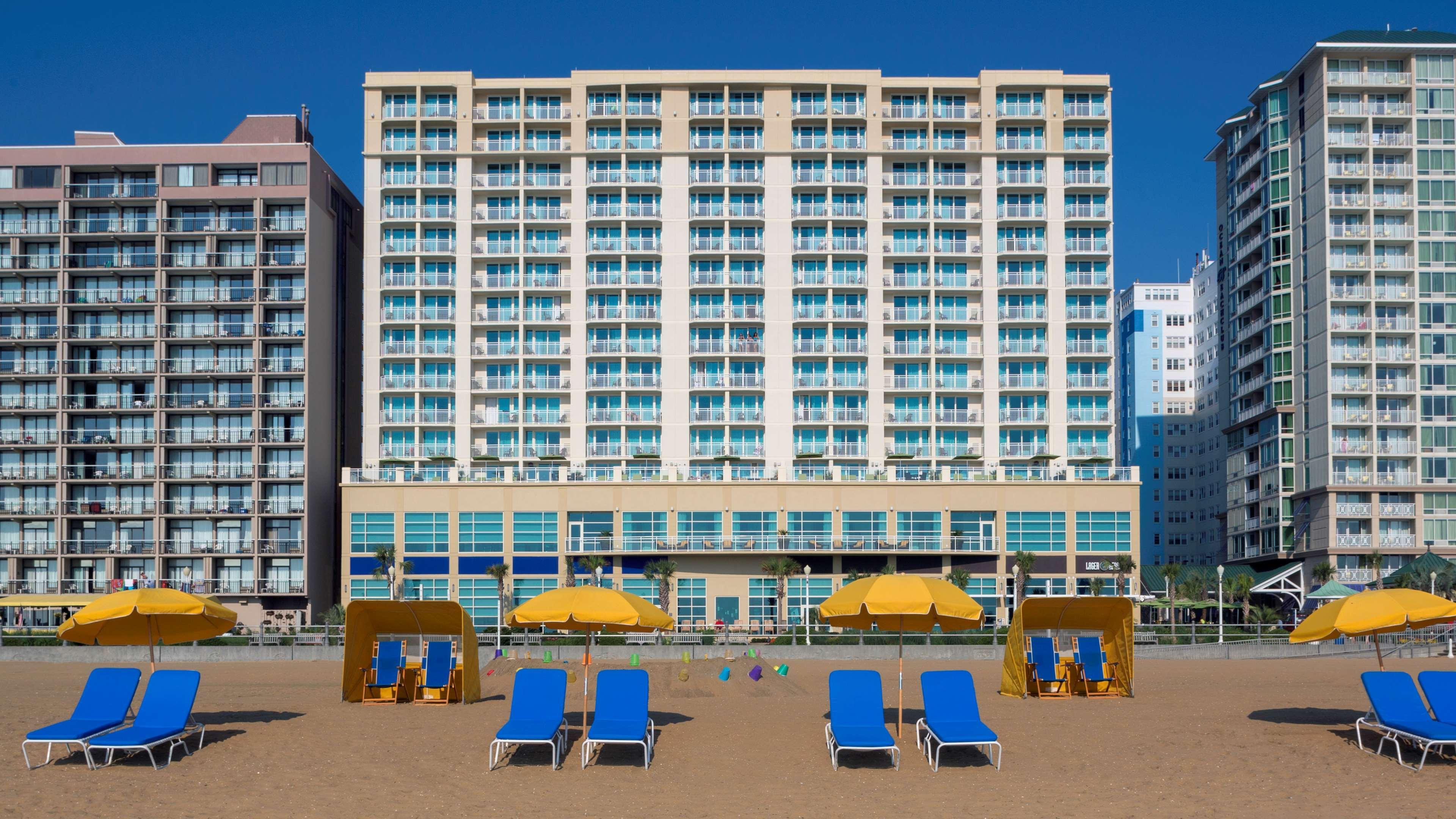 Hilton Garden Inn Virginia Beach Oceanfront Exterior foto