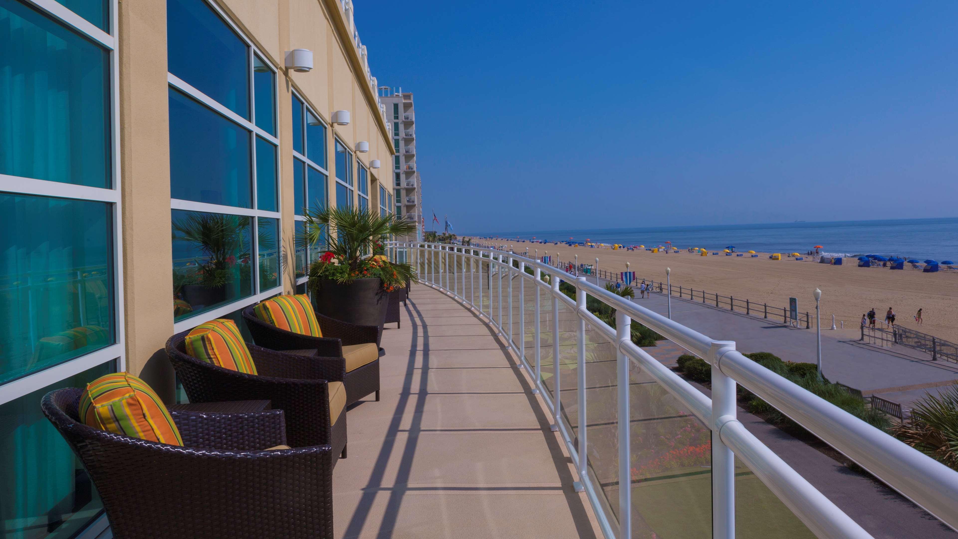 Hilton Garden Inn Virginia Beach Oceanfront Exterior foto